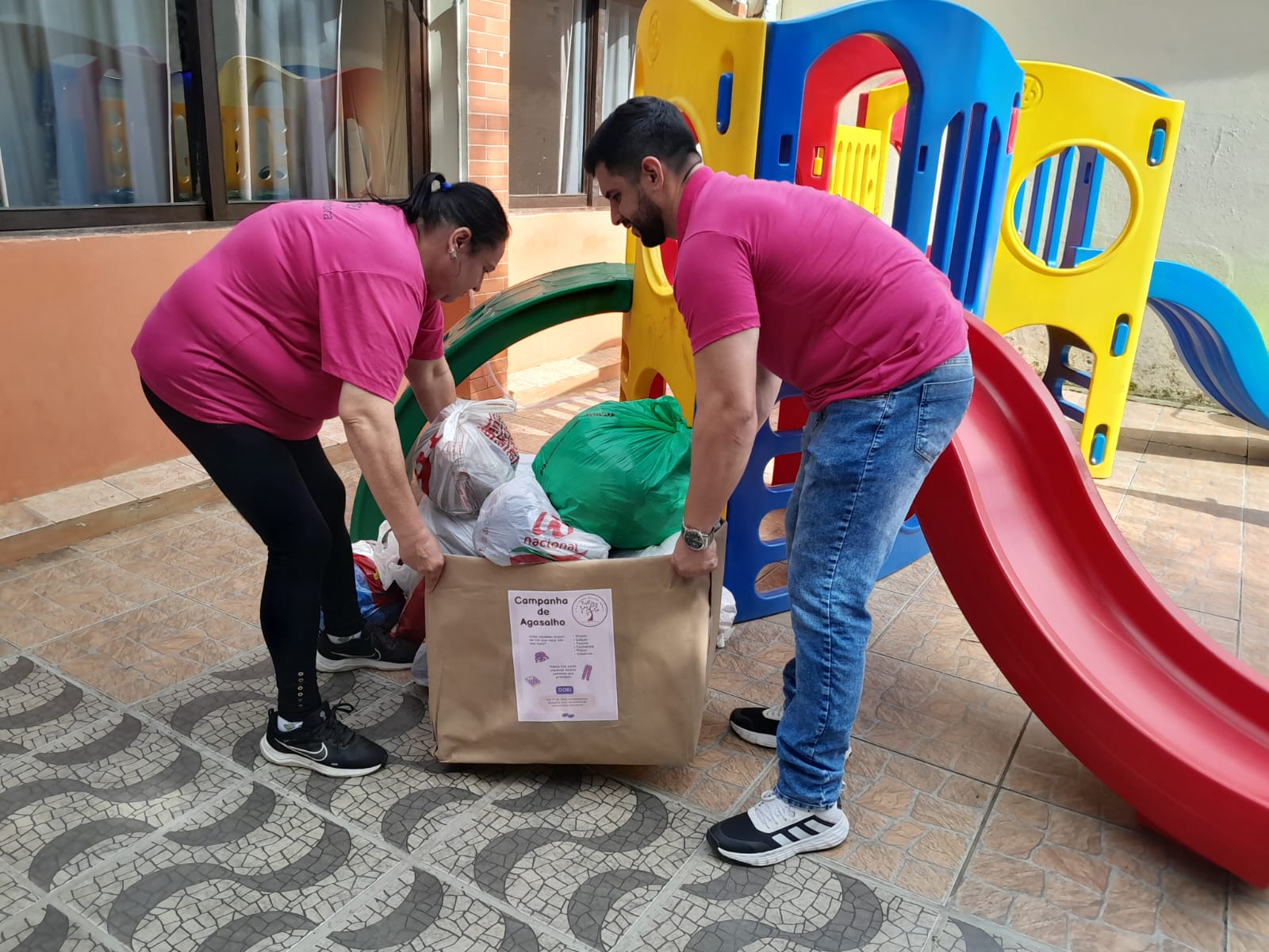 SECRETARIA DE EDUCAÇÃO INICIA A CAMPANHA DO AGASALHO NAS ESCOLAS.