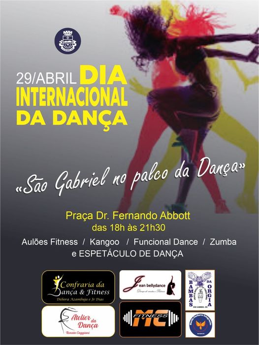 DIA DA DANÇA TERÁ ESPETÁCULO NA PRAÇA!