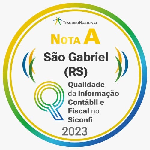 São Gabriel conquista Nota A em Gestão Fiscal e Contábil pelo Tesouro Nacional