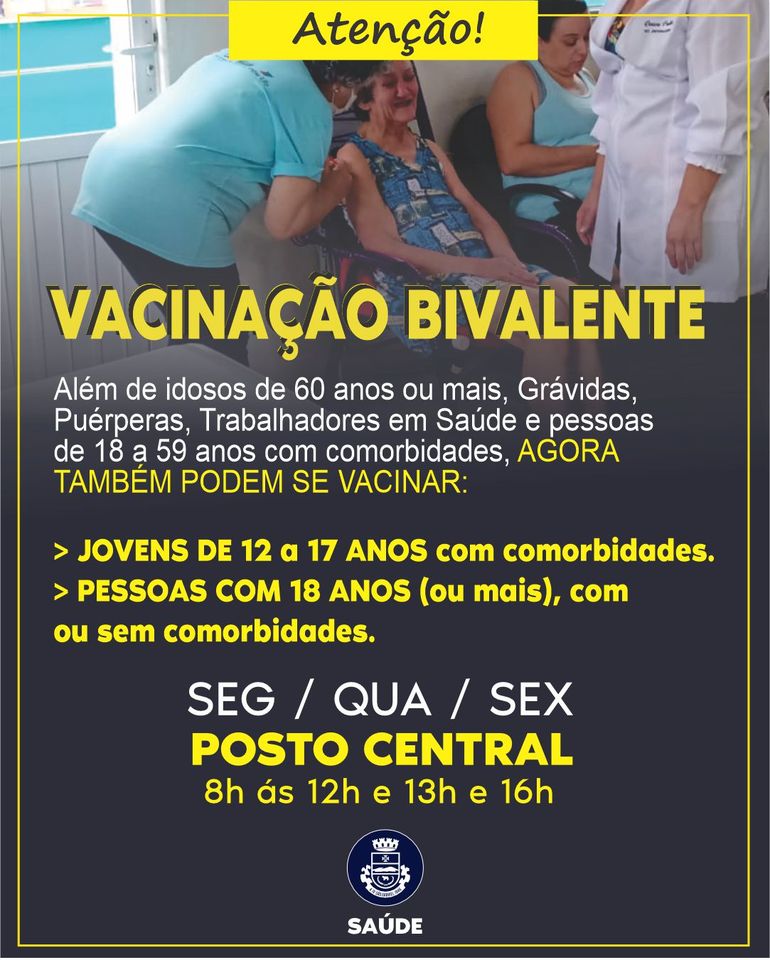 VACINAÇÃO CONTRA A COVID-19.