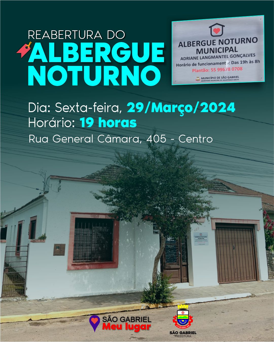 COM ADEQUAÇÕES, ALBERGUE NOTURNO SERÁ REABERTO