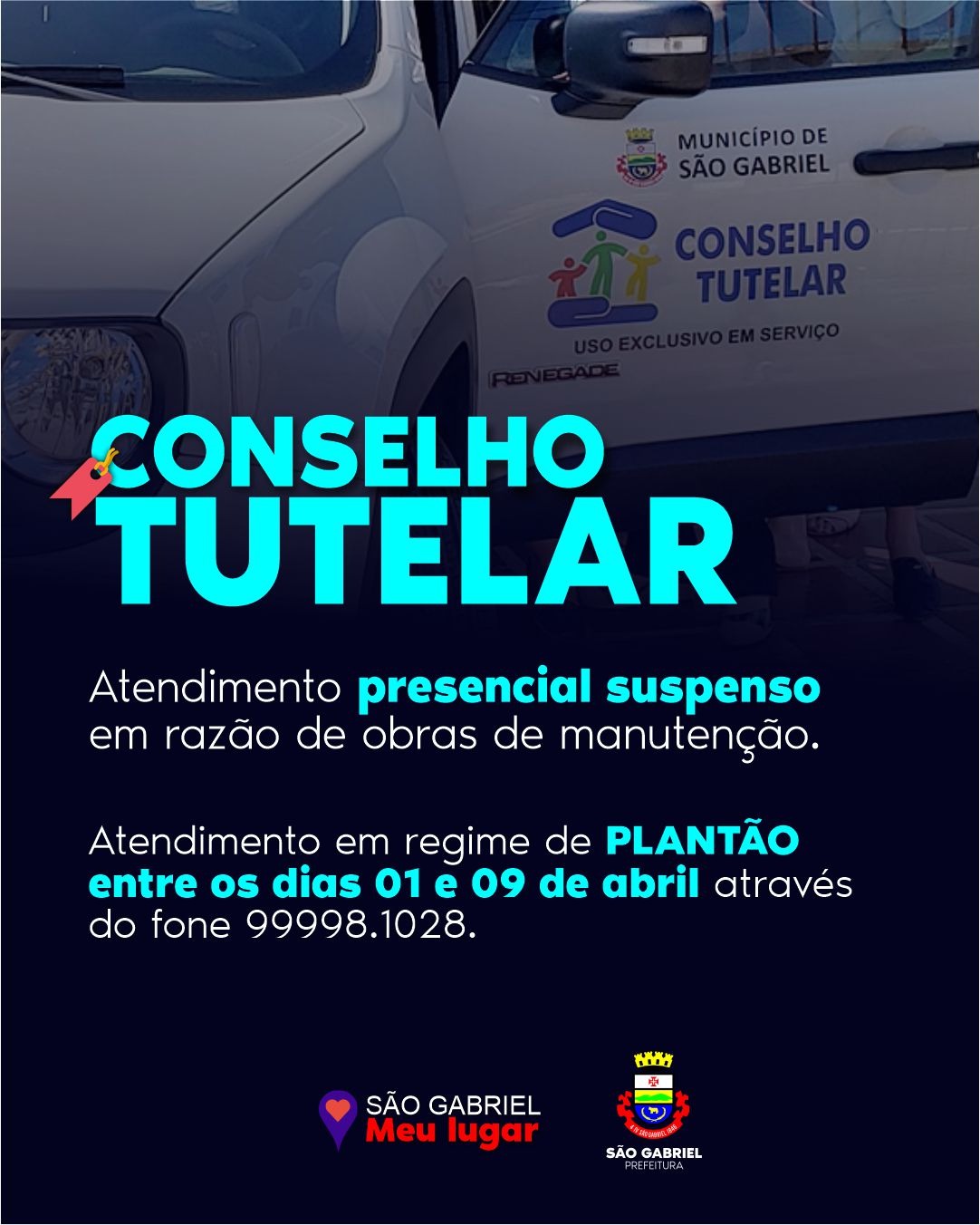 Coordenação do Conselho Tutelar informa