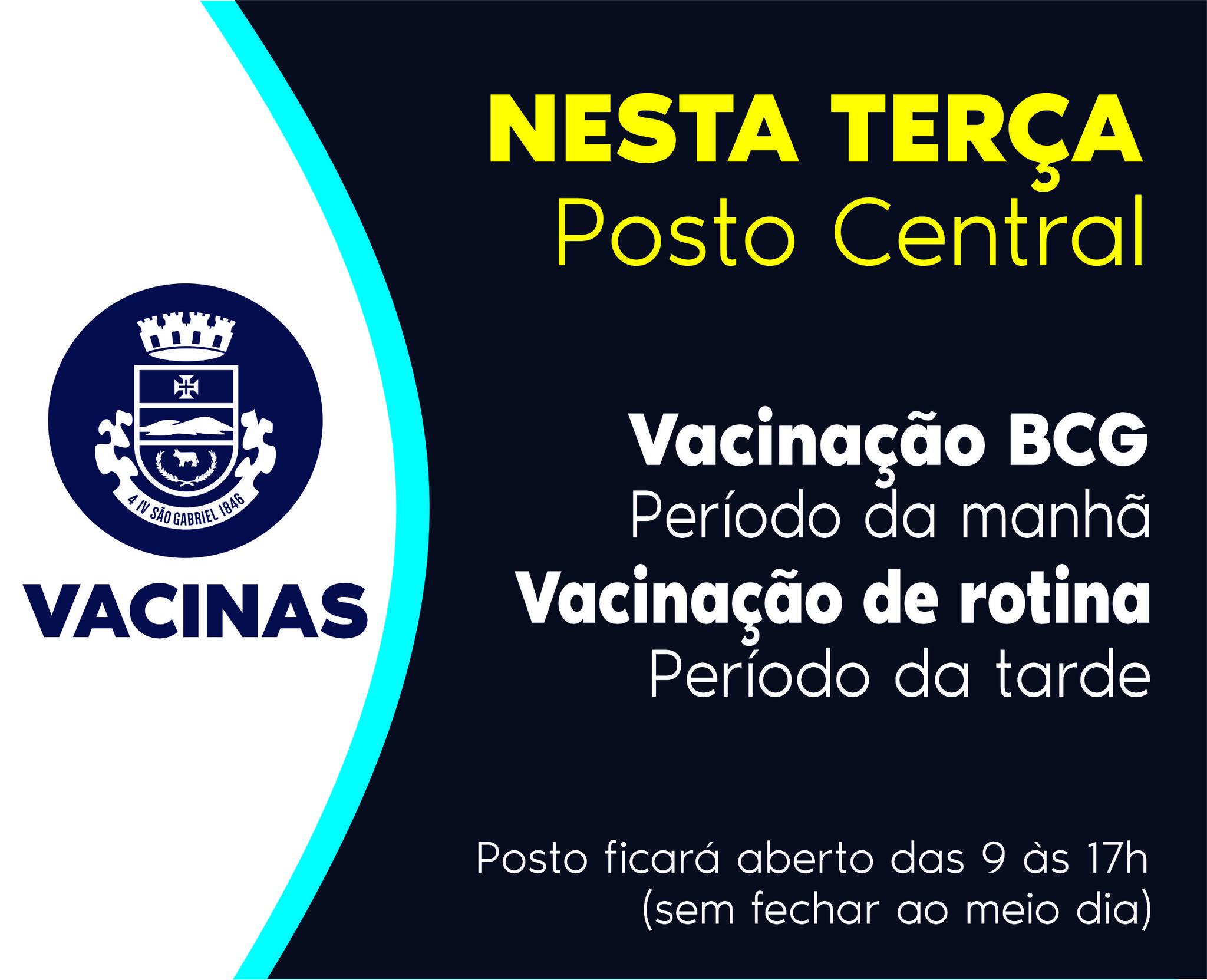 VACINAÇÃO BCG E VACINAS DE ROTINA